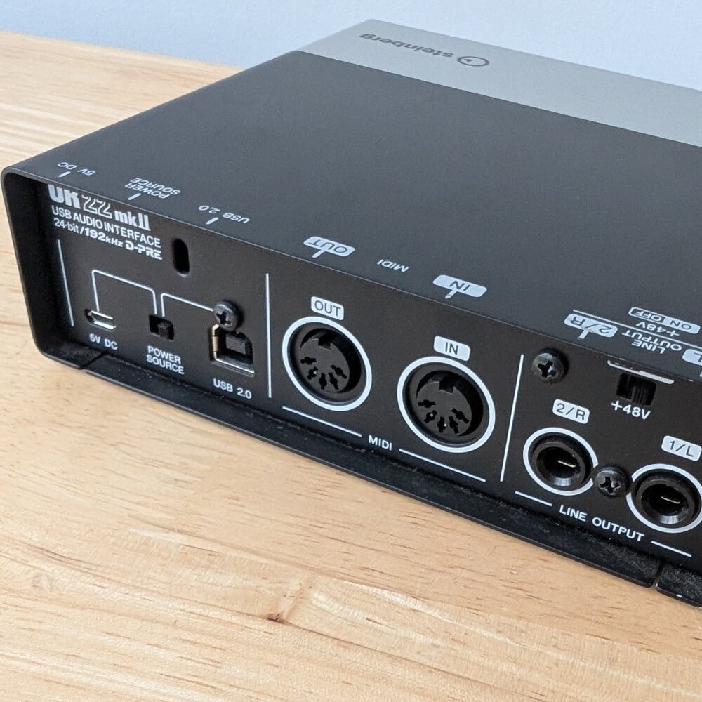 Steinberg UR22mkII USB Audio Interface (2-In / 2-Out) - Picture 4 of 7